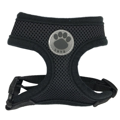 Paw LOVE Rubber Adjustable Soft Breathable Dog Cat Control dog Harness Nylon Mesh Vest harness for Pet puppy collar Chest Strap