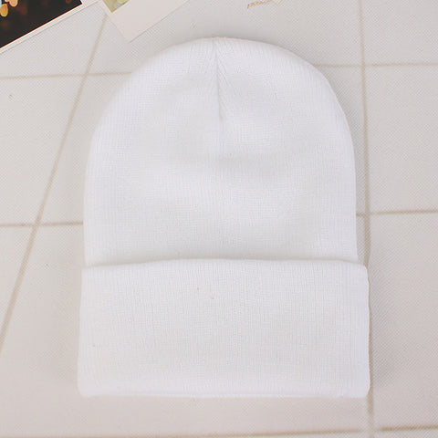 2018 Winter Hats for Woman New Beanies Knitted Solid Cute Hat Girls Autumn Female Beanie Caps Warmer Bonnet Ladies Casual Cap