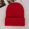 Image of 2018 Winter Hats for Woman New Beanies Knitted Solid Cute Hat Girls Autumn Female Beanie Caps Warmer Bonnet Ladies Casual Cap
