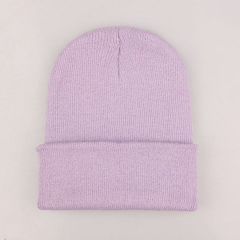 2018 Winter Hats for Woman New Beanies Knitted Solid Cute Hat Girls Autumn Female Beanie Caps Warmer Bonnet Ladies Casual Cap